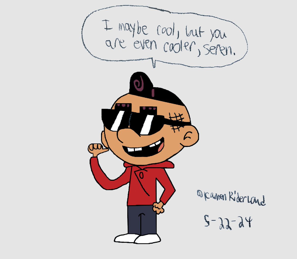 #MonthofLoud Day 22:

For @SerenSantiago , the biggest Carl fan I know.

Carl is willing to humble himself just for this month.

#TheLoudHouse #TheCasagrandes