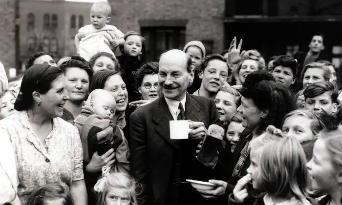 The last time a General Election was held in July, Clement Attlee was returned as MP for the former constituency of Limehouse. 

The other title he held following the 1945 General Election was Prime Minister of the United Kingdom.