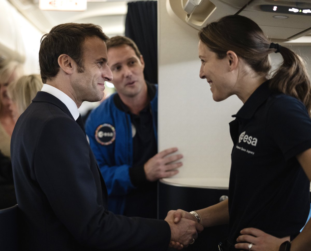 Il y a des annonces qui donnent le vertige : elle a été sélectionnée ! Sophie Adenot va réaliser sa première mission à bord de la Station spatiale internationale en 2026 ! Heureux pour elle et fier pour la France.