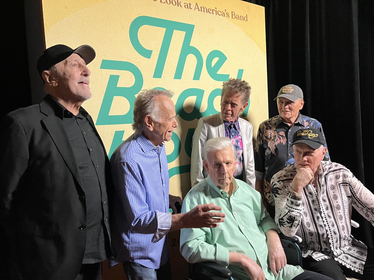 What a night! All the Beach Boys back together to watch and celebrate their documentary, THE BEACH BOYS, coming to Disney+ on Friday, May 24th.  @DisneyPlus @Margaritaville @radiomville @TheBeachBoys