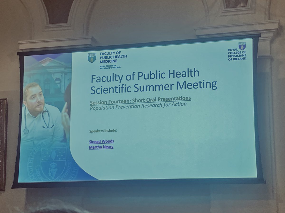 Delighted to present @NSShse research on HPV self-sampling for cervical screening today at the @RCPI_news Faculty of Public Health Summer Scientific Meeting.