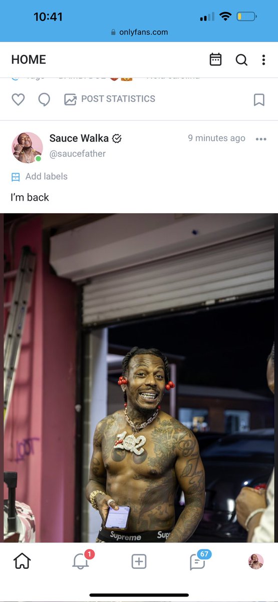 Sauce_Walka102's tweet photo. Finally unlocked my OF account https://t.co/3SJy2Hzn0V im droppin 6months of vids on my OF wall https://t.co/ZZSNtLH8y0
