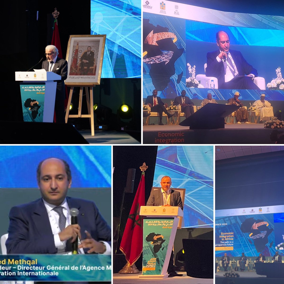 SiMo_Methqal's tweet photo. Dakhla 22mai2024
Tenue de la 5ième édition des Journées Internationales de Macroeconomie et de Finance #JIMF organisées par #BankAlMaghrib sous le thème : « Intégration Économique en Afrique : la voie vers un avenir plus prospère » https://t.co/E1oMOncIzb