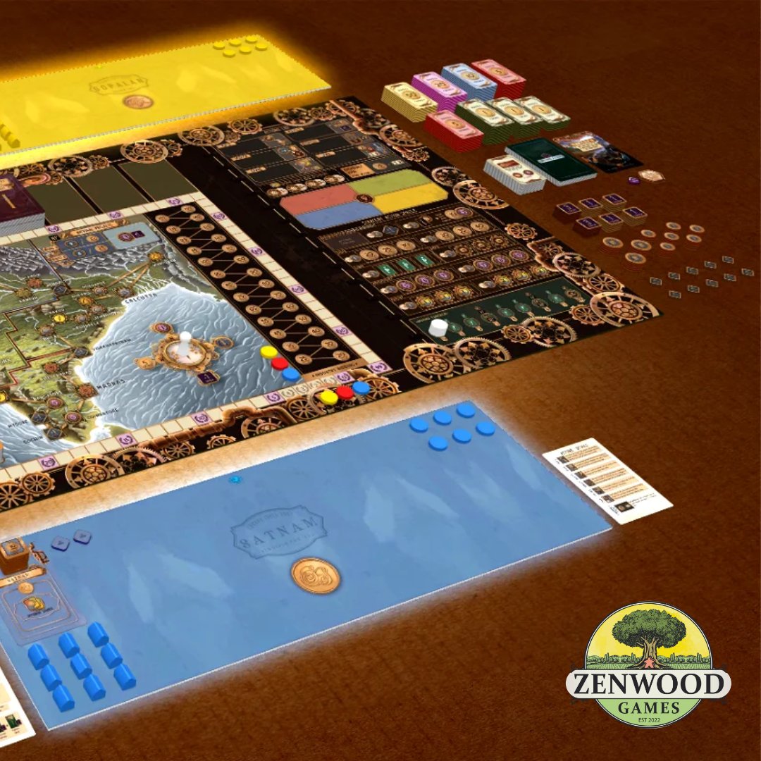 🙋‍♂️Greetings, patrons!

We're thrilled to announce that our game, "Tycoon India 1981," is now live and officially published on Tabletopia! 🎉 While you patiently wait for your physical copies, you can start playing with your friends right away on Tabletopia.com!