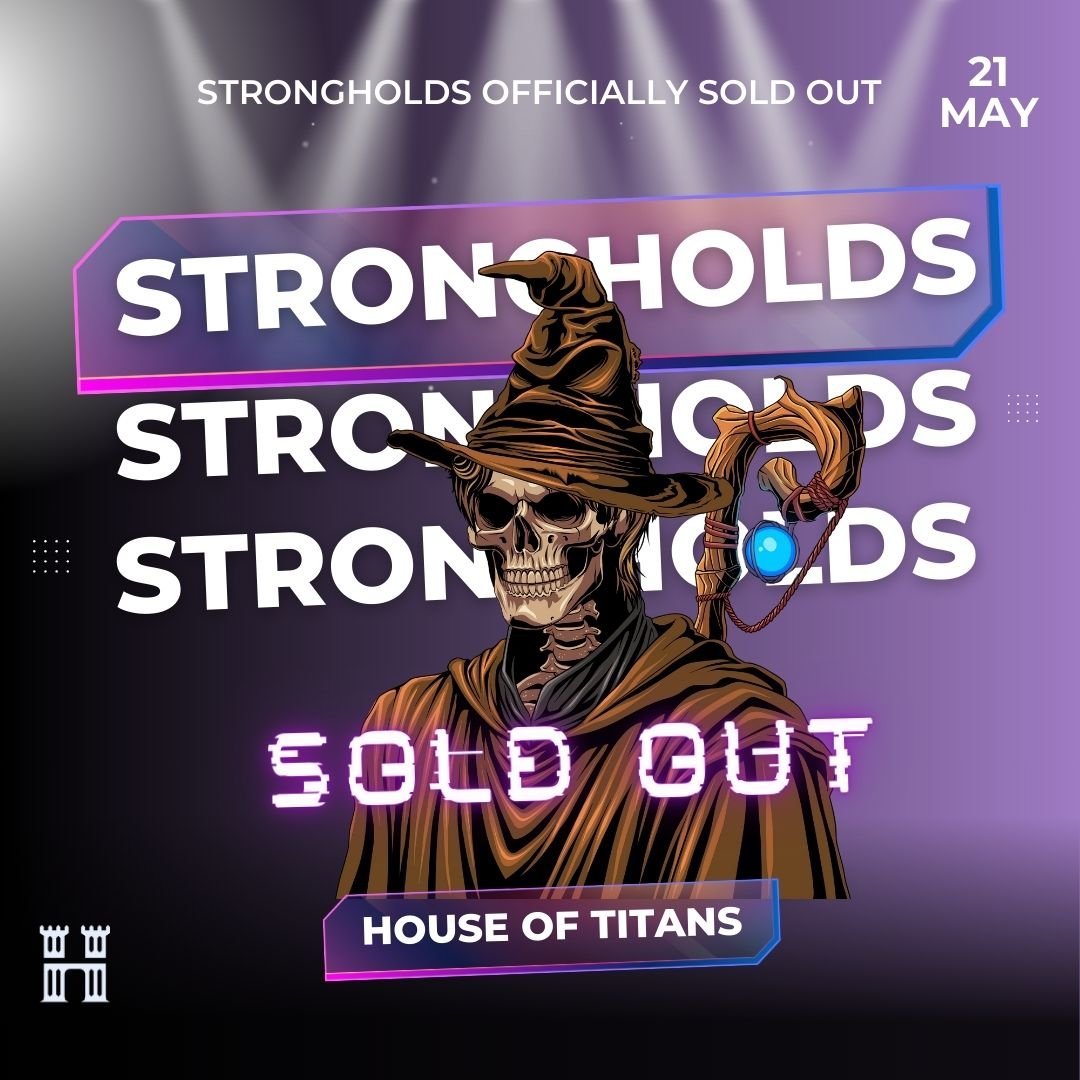 Congratulations @HouseOfTitans_ for being officially SOLD OUT! Curious what's next in store?