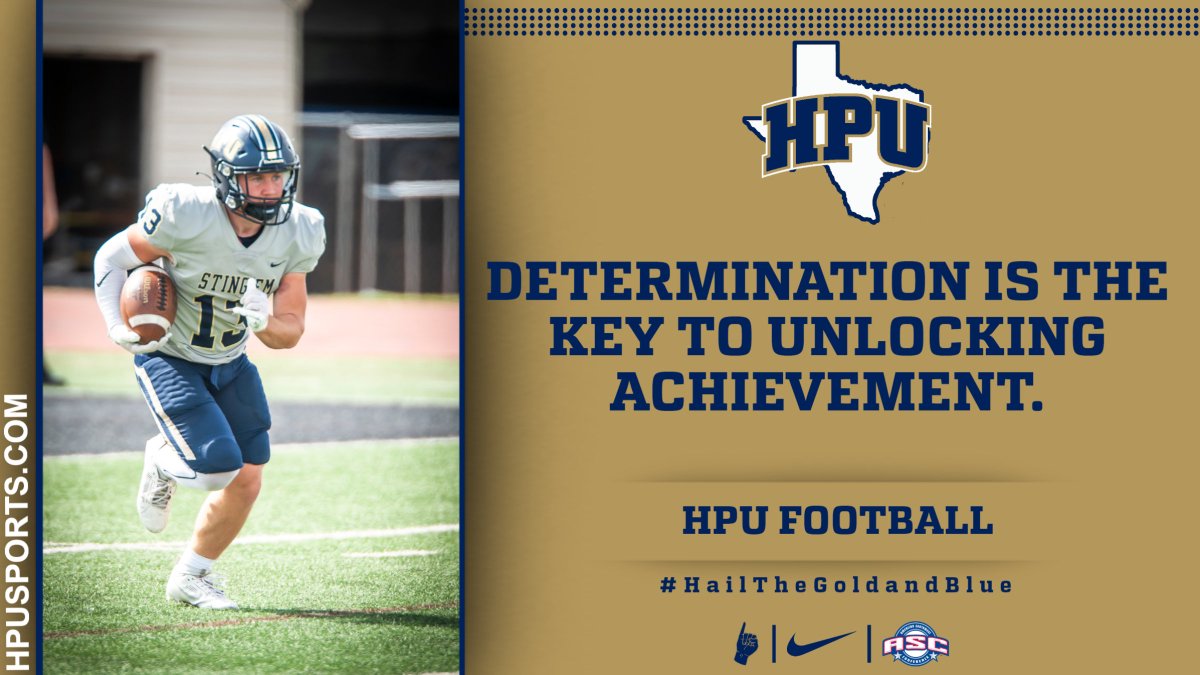 Success is achieved by ordinary people with extraordinary determination. #StingEm #HailTheGoldAndBlue