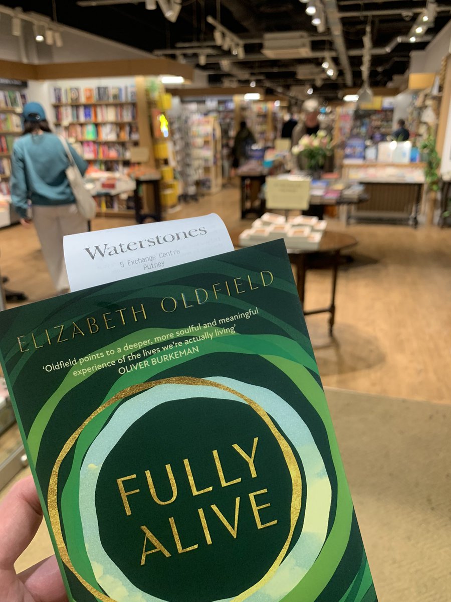 “As I head for my forties, I wonder where all the grown-ups have gone.” -@ESOldfield Looking forward to the book launch of #fullyalive tomorrow night, and decided to get started on my own pre-launch reading party.