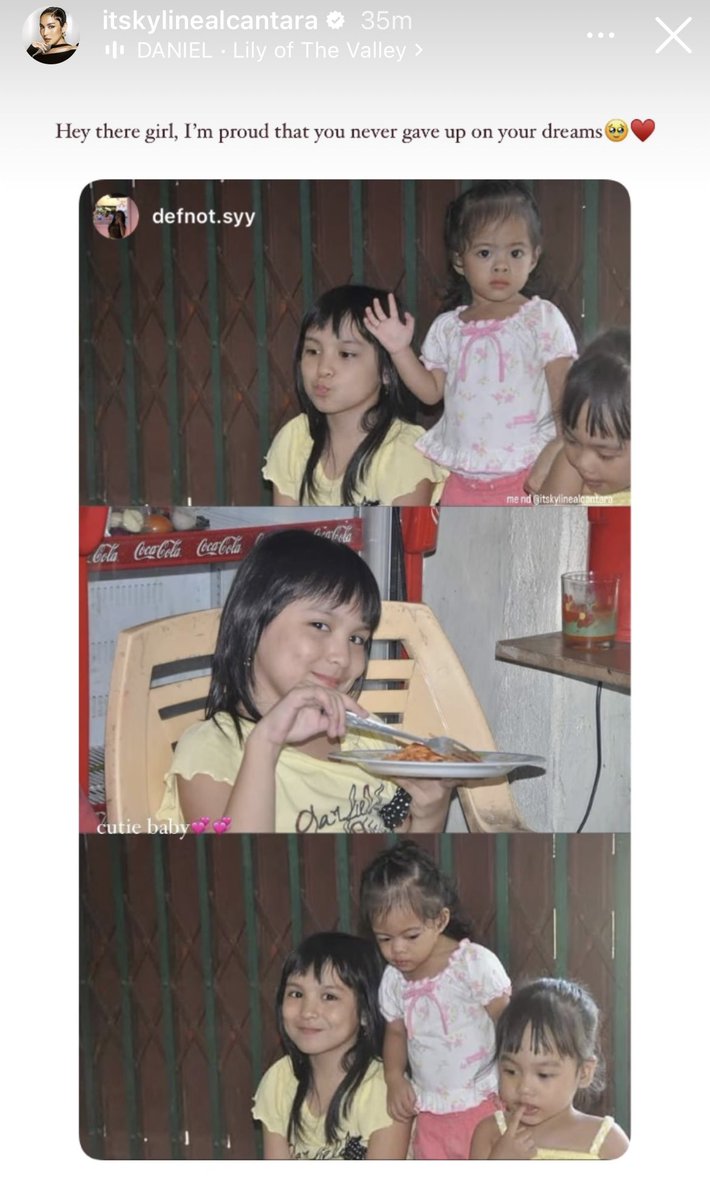 You begun too far little cutie girl kyline @kyline_a3 #KylineAlcantara