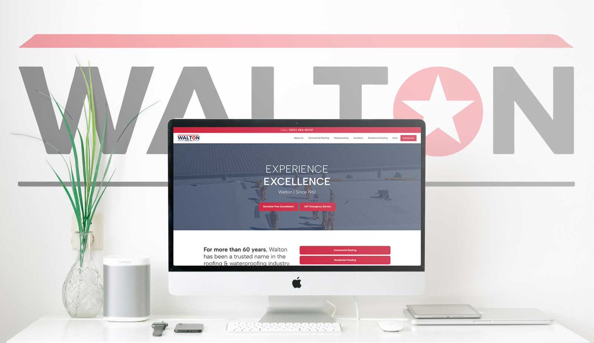 Three Walton Websites Now Under One Roof!

Recognizing the unity of mission shared by the companies Walton Roofing (Commercial), Walton Residential Roofing, and Walton Solar, we have launched a new site at waltonroofing.com - come visit our new page!