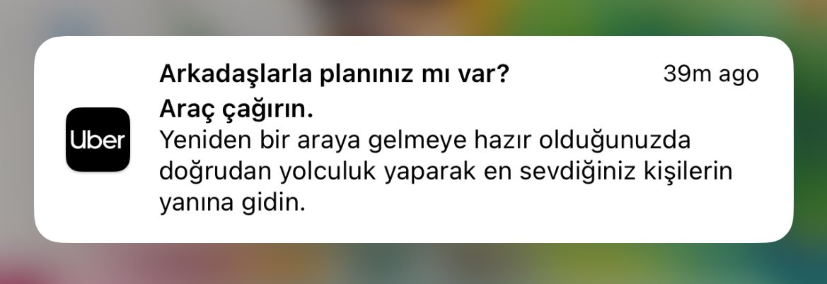 Yeniden bir araya gelmek istediğimden emin değilim ama olursam çağırıcam <a href="/Uber_Turkiye/">Uber Türkiye</a>