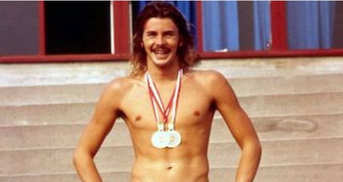 I am so sad to hear of the loss of Olympic champion superstar breaststroker, my first crush & definitely an inspiration, proud Scotsman David Wilkie who died earlier today, sleep tight old friend x