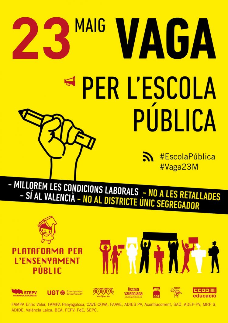 mateutuba's tweet photo. #vaga #23maig #escolapública https://t.co/drScqeI2ly