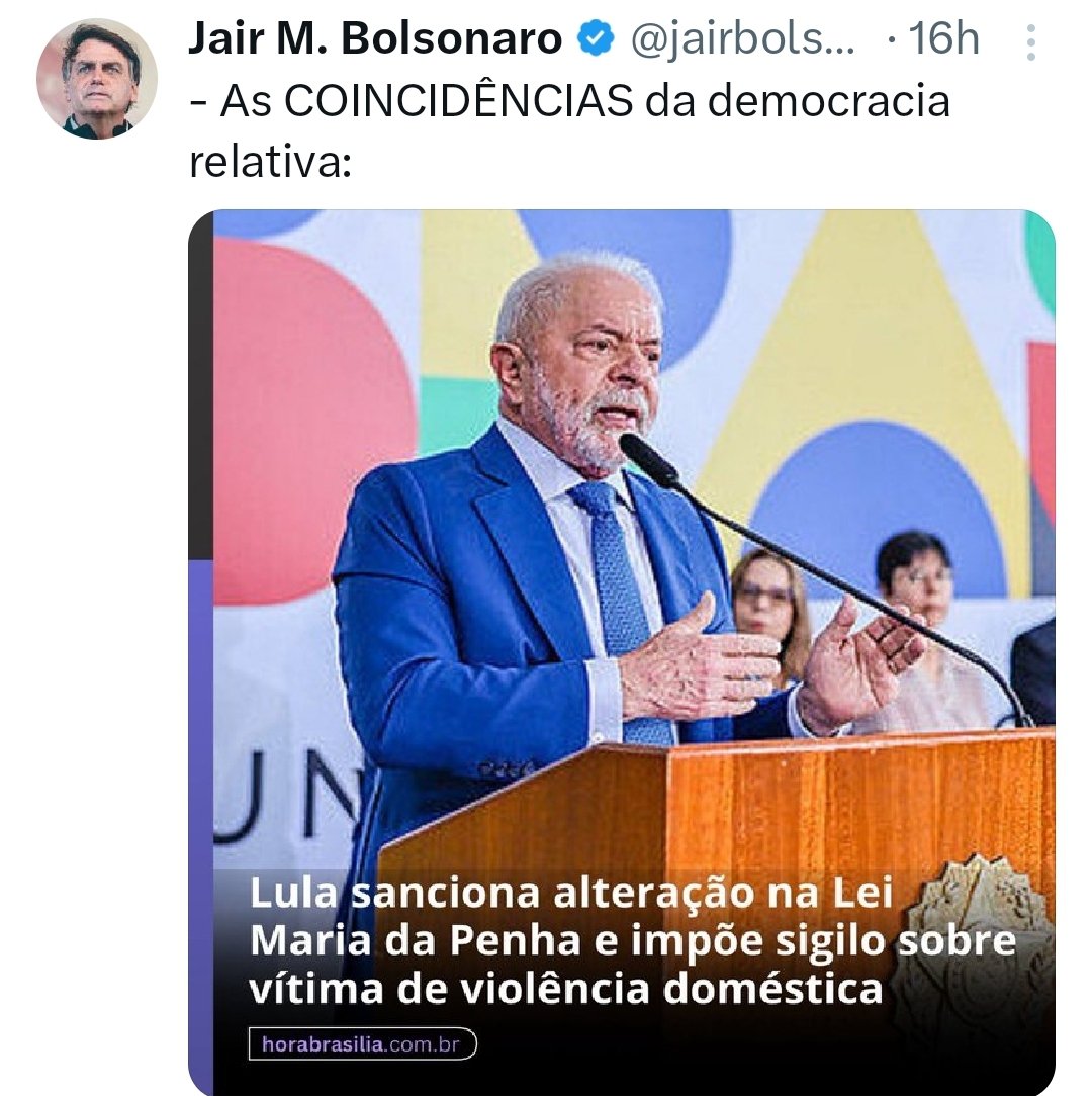 A pessoa que disse que para uma mulher que 'jamais estupraria você porque não merece' não gostou do sigilo do Lula protegendo mulheres vítimas de agressão.