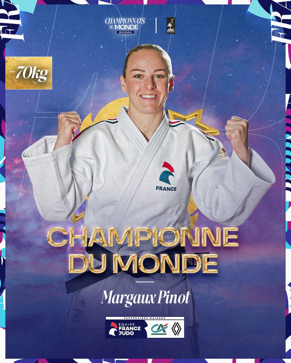 Bravo à toi Margaux 🇫🇷🥋🥇 #Judo #France #FranceJudo