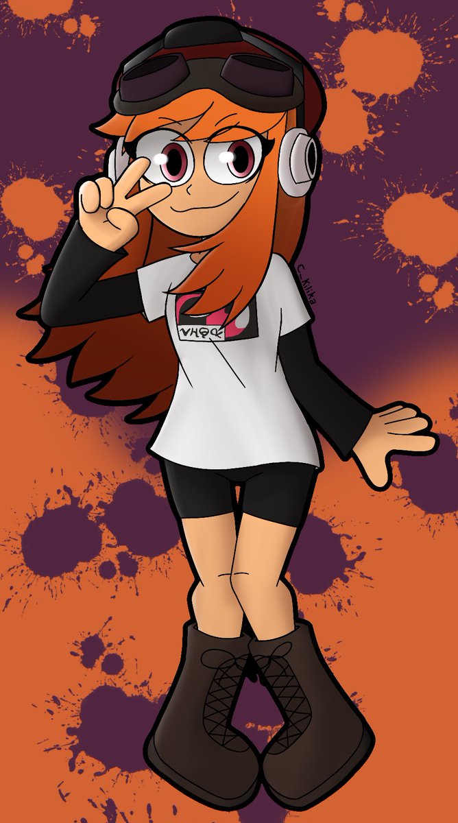 Hey I did it, here's a meg I drew #SMG4 #SMG4Fanart #SMG4Meggy #Meggy