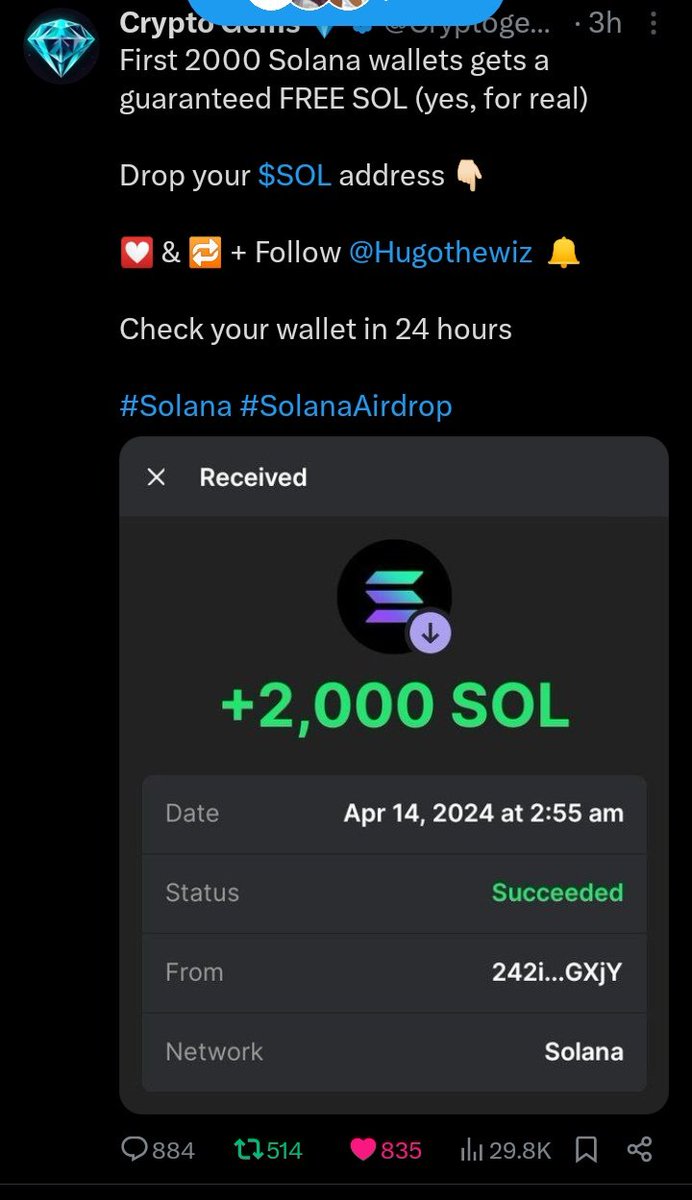 pjosbam's tweet photo. @Cryptogems06 @Hugothewiz EEA17H6Nahm2D4Qi6scAbtv63pNo1vjRHNX8tK2cgYC1 https://t.co/WhM5kf8XNZ