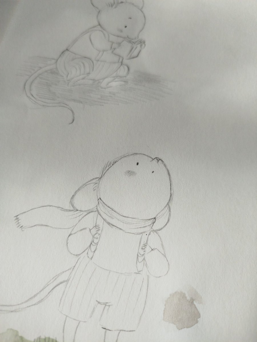 Btw, a tiny detail of Nico, the main character of the book I'm illustrating 😊 I think he's kinda cute, isn't he? #kidlitart #kidsbooks #illustrationart #illustrator #kidlitillustration #characterdesign