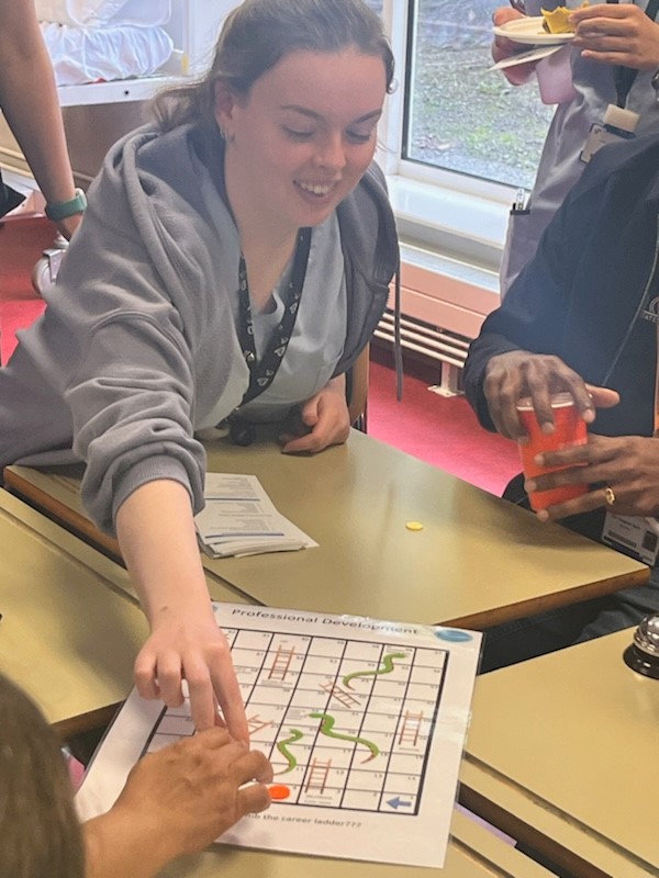 All about learning &amp; fun at the Pathway to Excellence Link Nurse launch event. Pathway themed card games, quizzes and board games!  Special thanks to all the Staff Nurses for getting involved on our journey to excellence! Nothing like a bit of friendly competition😉