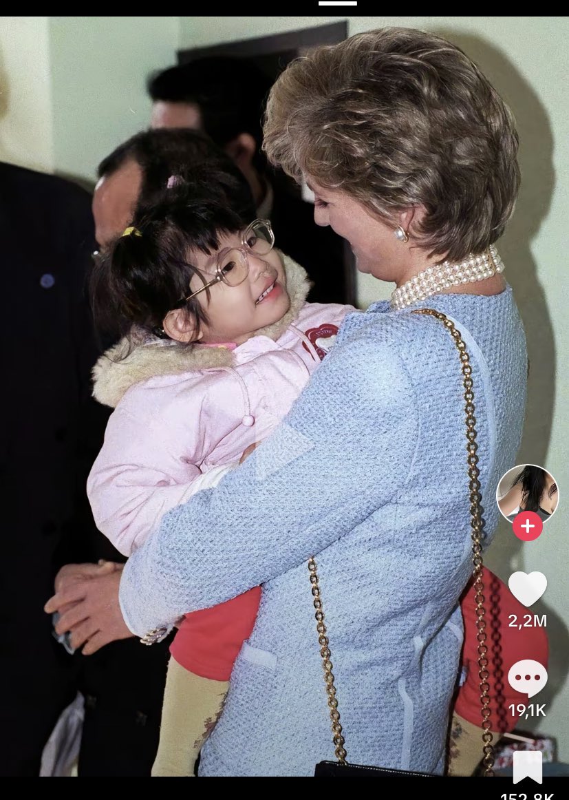 immagina incontrare la principessa Diana.

ha vinto il trend
