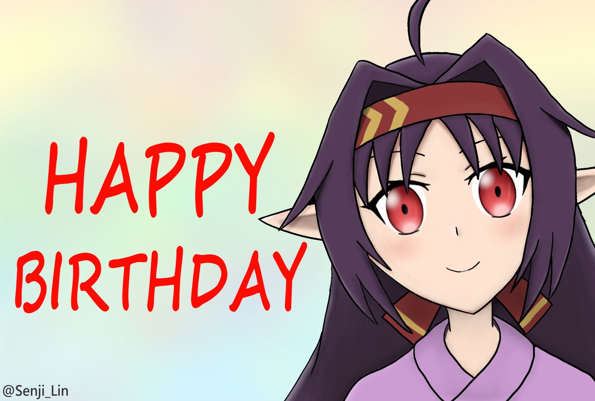 Senji_Lin's tweet image. お誕生日おめでとう、ユウキ！
#ユウキ生誕祭2024