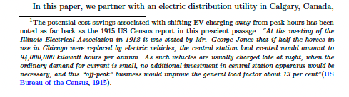 bcshaffer's tweet photo. From #energytwitter to a conditionally accepted publication!

Excited to see "Show me the Money! A Field Experiment to Shift EV Charge Timing" in print soon...

h/t @jlappen1 for the quote find! https://t.co/i2iuuj5iL4