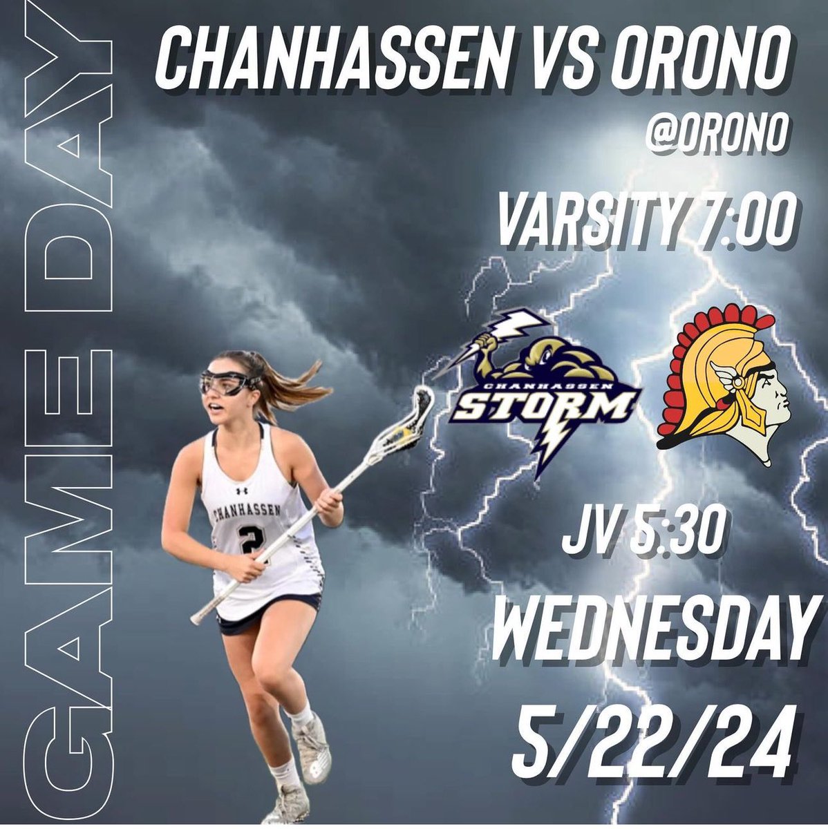 Game Day at Orono!  <a href="/chanstormAD/">Storm Athletics</a>