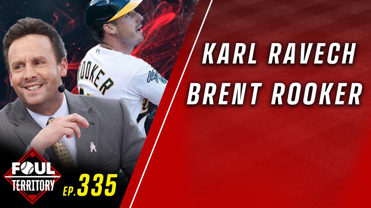 🚨 Wednesday's Guests 🚨 🎙️Baseball Journalist @karlravechespn 🎙️@Athletics OF @Brent_Rooker12 1-3 pm on @YouTube