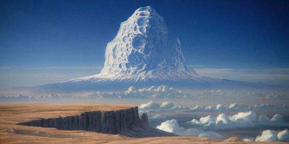 zealprophet27's tweet photo. Your ttrpg party is comprised of 'champions', hand chosen by the elders of your region to head out on this heroic quest. You've been tasked to reach the Mountian of the Cosmos to find answers.
What do you find? Will you survive?
Art: Justinas Vitkus found on pinterest/artstation https://t.co/e0tYo2j1Kq