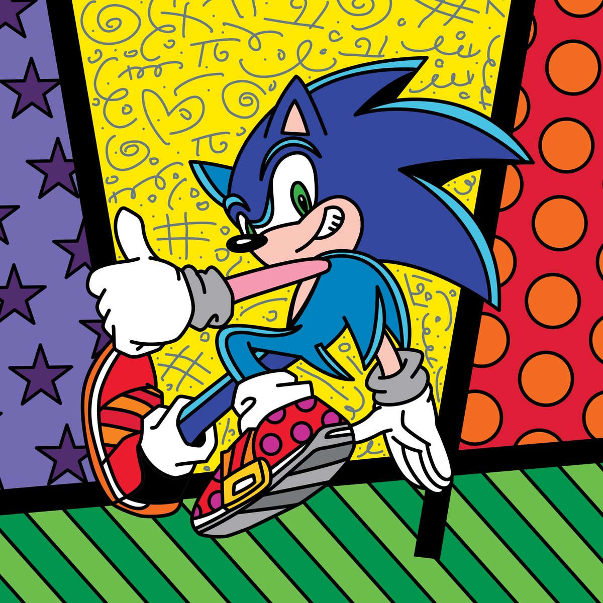 Internationally renowned artist, #RomeroBritto, will join @SEGA at booth O226 on Wednesday, May 22, 2024, from 4 p.m. to 5. p.m., to meet with fans and showcase his iconic artwork. #LicensingExpo2024