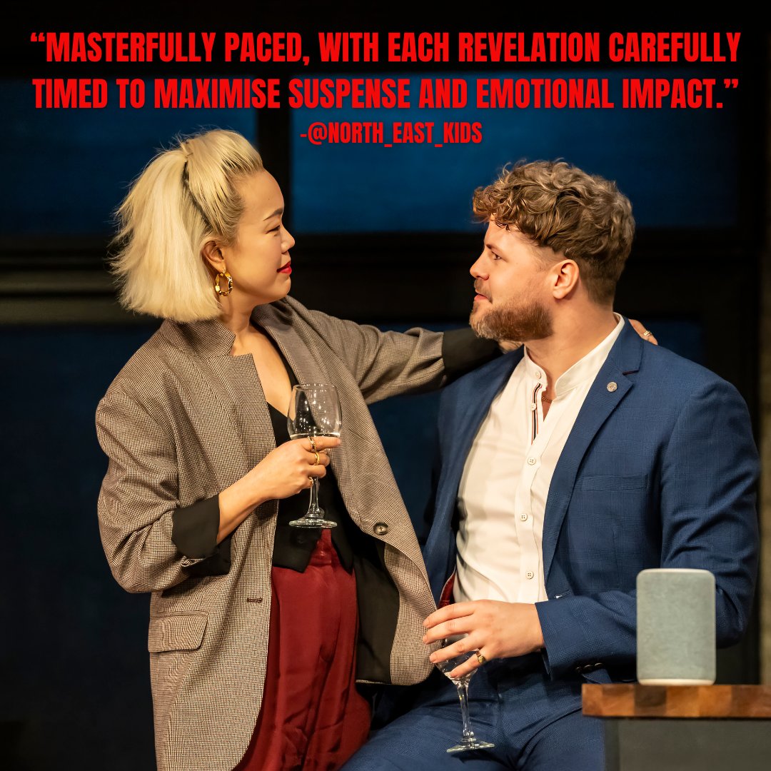 The REVIEWS ARE IN for @222aghoststory and it's a frightfully good 5⭐ must-see! 🎫 It's not to be missed! atgtix.co/4aBYcV3 📅 Until 25 May @danny_robins