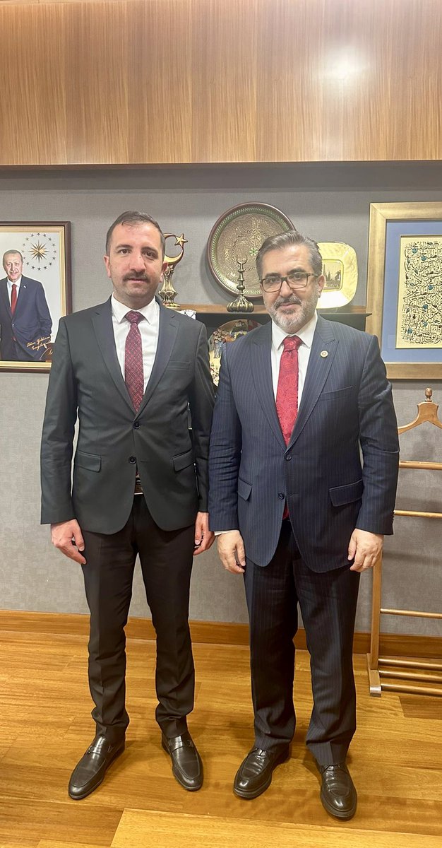 Sivas İmranlı Belediye Başkanımız Ali Ürek’i misafir ettik. Ziyaretlerinden dolayı teşekkür eder, çalışmalarında başarılar dilerim.
