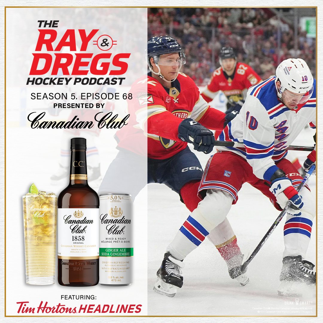 Final Four! Previewing the conference finals. How will depth factor in the West? Shesterkin's crease will be a battleground. @rayferraro21 @DarrenDreger in @TimHortons Headlines! New episode audio courtesy @Canadian_Club Listen here: rayanddregs.com