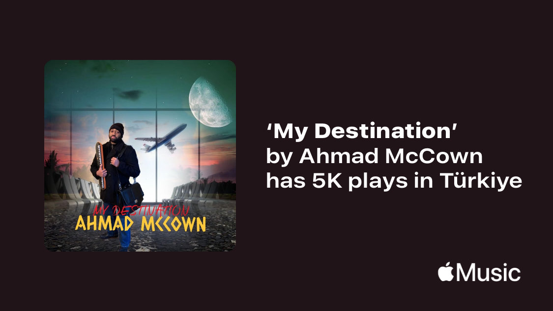 Just passed a new Milestone on <a href="/AppleMusic/">Apple Music</a>. Thanks for listening!
music.lnk.to/qe10ko🇹🇷