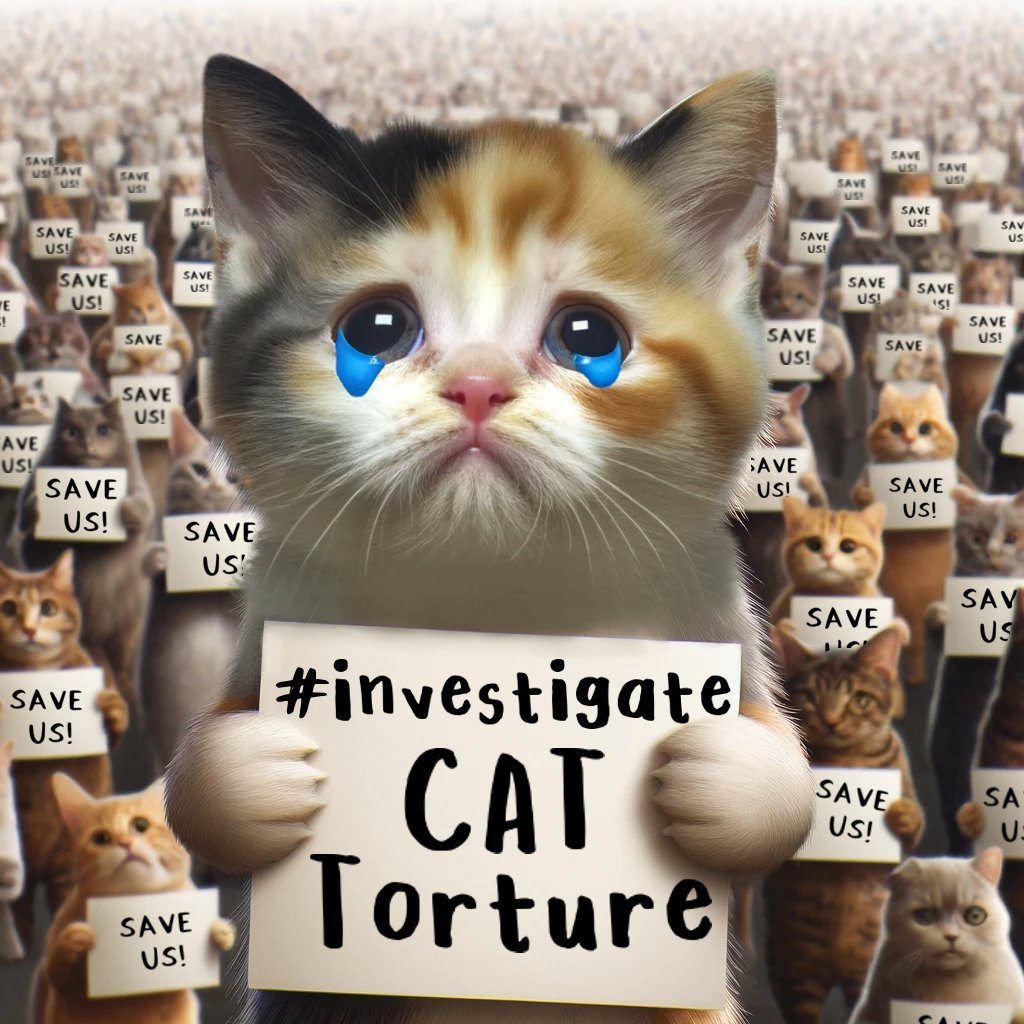 #Cats are innocent, intelligent, loving animals who deserve better. Please help use your influence to push for legislation making the torture illegal & for authorities to investigate/stop the torture. @AmbXieFeng: Please help #InvestigateOnlineCatTorture