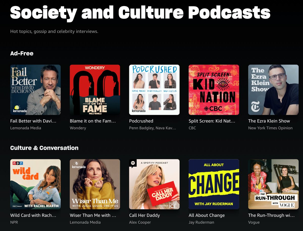 📷 Exciting news! The All About Change podcast is being featured @AmazonMusic's Culture & Conversation collection! 📷 Tune in for inspiring stories and powerful conversations. 📷📷 #AllAboutChange #AmazonMusic #PodcastFeature #CultureAndConversation