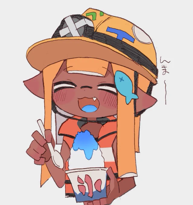 イカちゃん絵じわじわ変わってるなー 