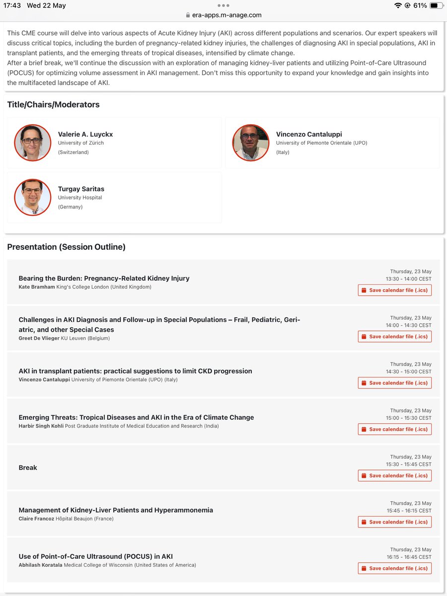 This will be an excellent session tomorrow - what you need to know outside the box in #AKI #PrAKI #POCUS @KoraAbhi @ERAkidney @KateBramham @GreetDeVlieger Claire Fracoz Habir Kohli @turgay_saritas Vincenzo Cantaluppi