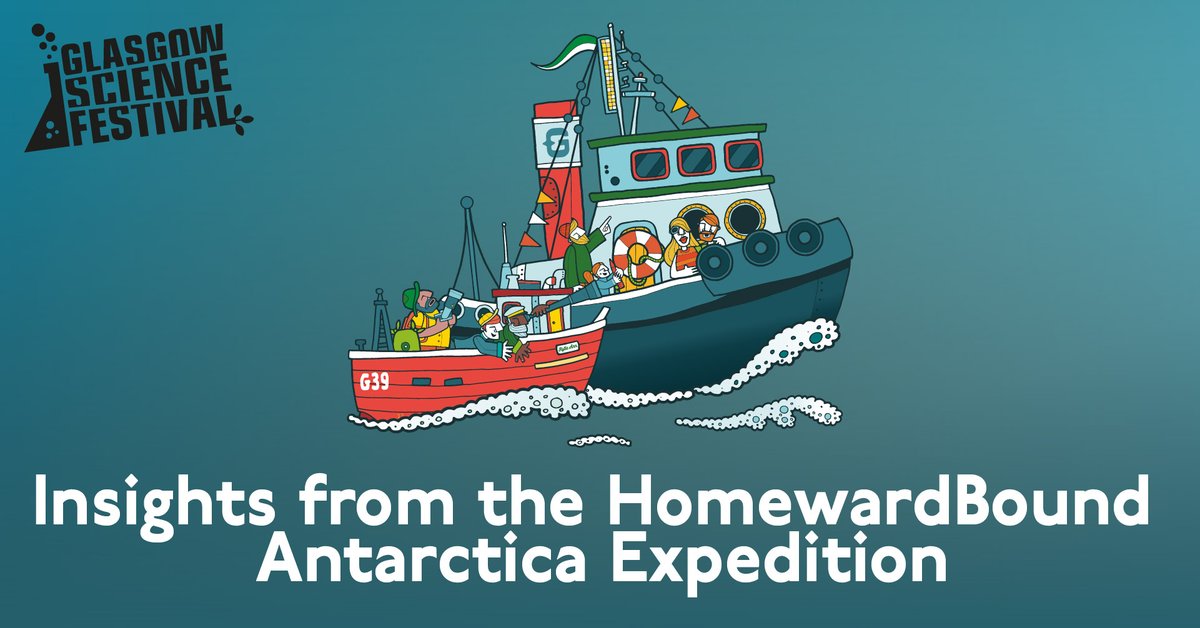 #GlaSciFest 2024: Insights from the Homeward Bound Antarctica Expedition❄️ Join 4 Scottish participants for a captivating panel discussion on their remarkable journey. @Steph_OrSan @UniStrathclyde 📅12th June, 6:15-7:15pm 📍@UofGARC booking & info👉gla.ac.uk/events/science…