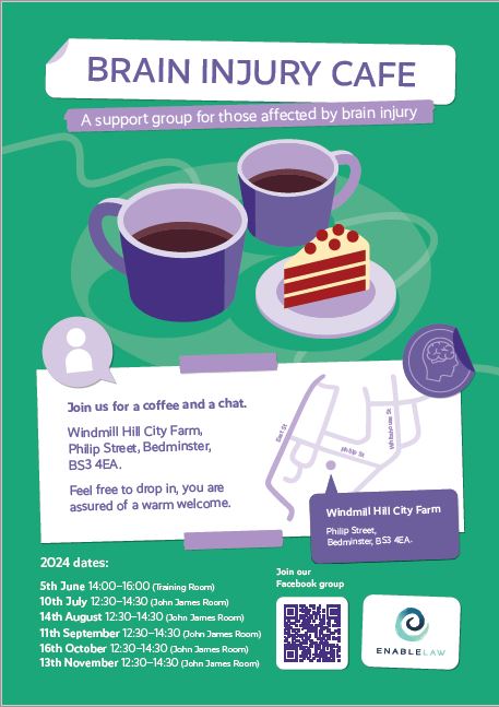 If you or someone you know has suffered a brain injury and you live in Bristol, why not come along to the Brain Injury Cafe at Windmill Hill City Farm? #ABIweek