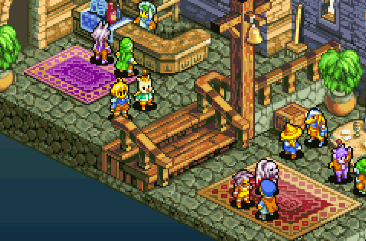 I'm in love with Final Fantasy Tactics Advance graphics. Gameboy Advances 2D aged so well