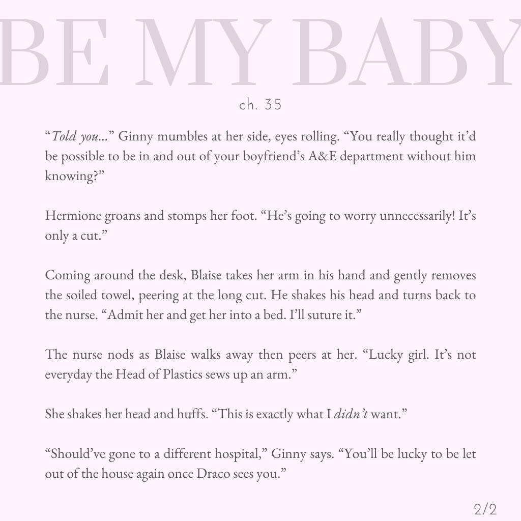 OEqualtemper's tweet photo. be my baby, ch. 35 for #dhrwipwednesday https://t.co/R8sbWDZ8D2