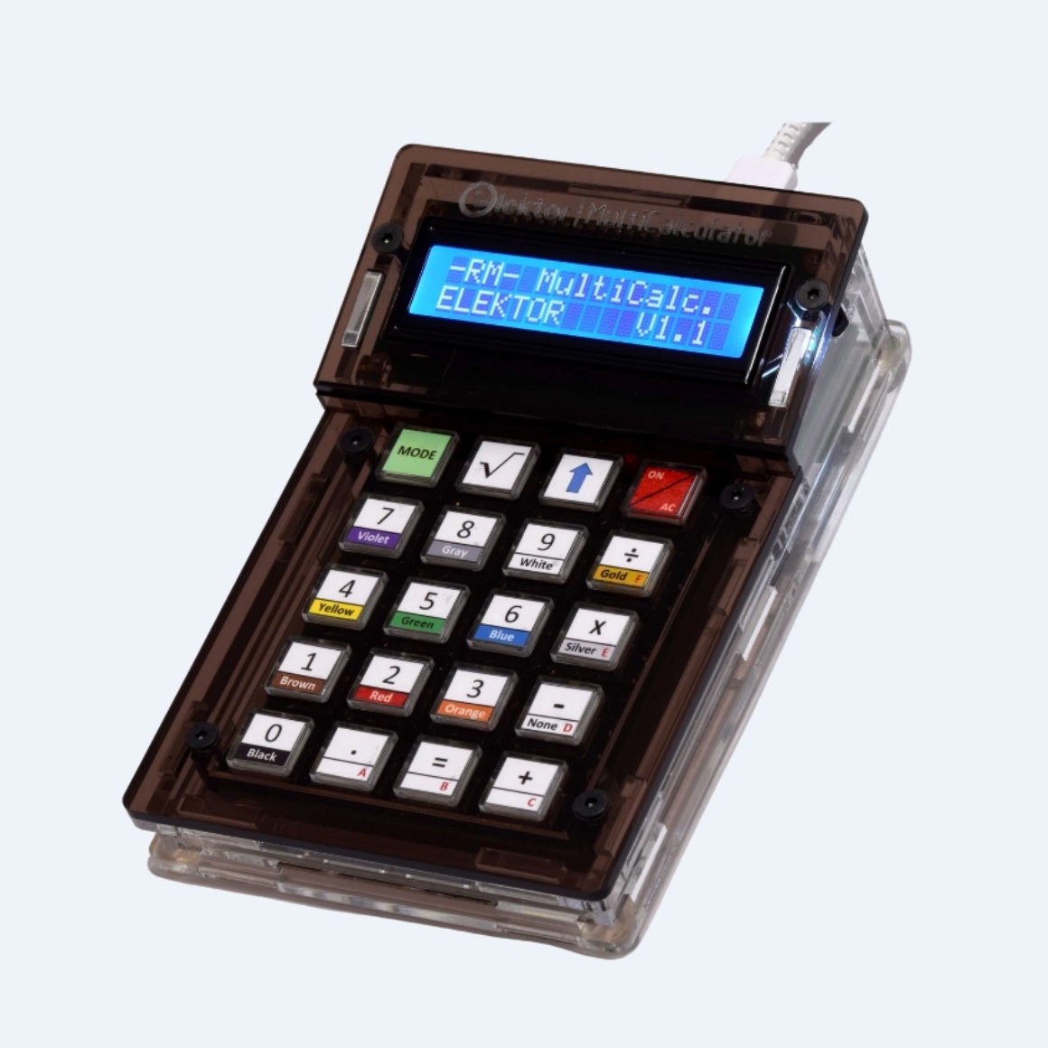 Elektor has introduced the Elektor MultiCalculator Kit. This multifunctional device offers 22 modes of operation including light and temperature measurement, differential temperature analysis, and NEC IR remote control decoding. elektormagazine.com/news/new-elekt… #elektor #electronics