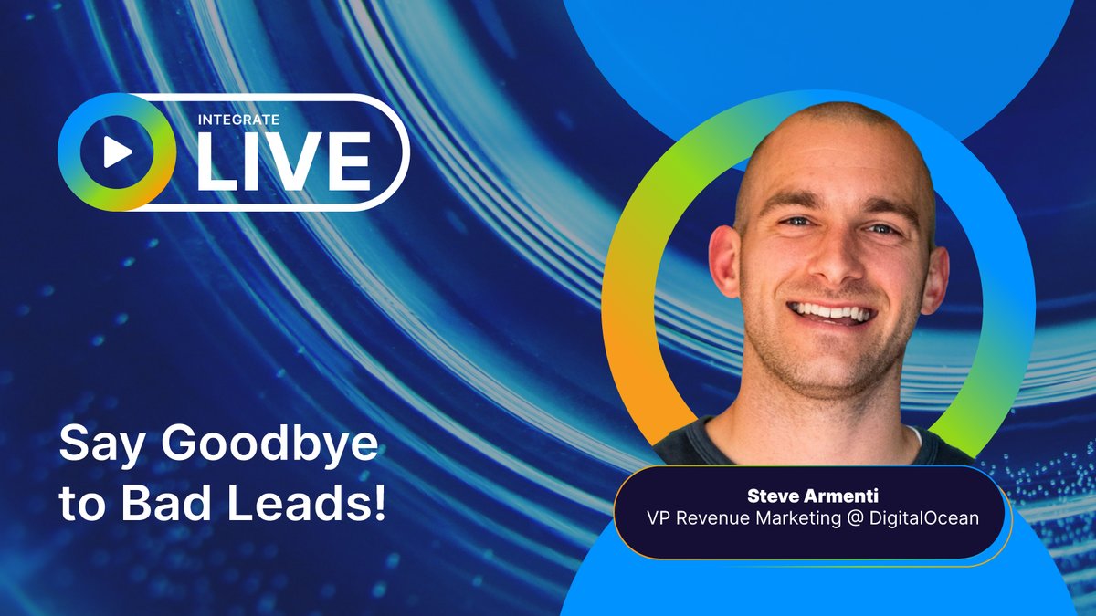 Integrate (@integrate) on Twitter photo 🔍Webinar Alert: May 30 at 9:30 a.m. PST.🔍
Steve Armenti will uncover the hidden costs of poor data quality. Discover strategies for clean databases and apply the 1-10-100 principle to protect your marketing efforts. Reserve your seat at integrateinc.wistia.com/live/events/f0…
#MarketingWebinar 🔍Webinar Alert: May 30 at 9:30 a.m. PST.🔍
Steve Armenti will uncover the hidden costs of poor data quality. Discover strategies for clean databases and apply the 1-10-100 principle to protect your marketing efforts. Reserve your seat at integrateinc.wistia.com/live/events/f0…
#MarketingWebinar