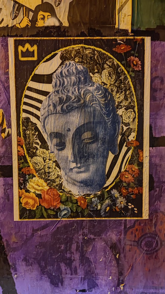 jagal_biawak's tweet image. Happy Vesak Day 2024
. 
. 
. 
#streetart
#collage 
#wheatpaste 
#posterart