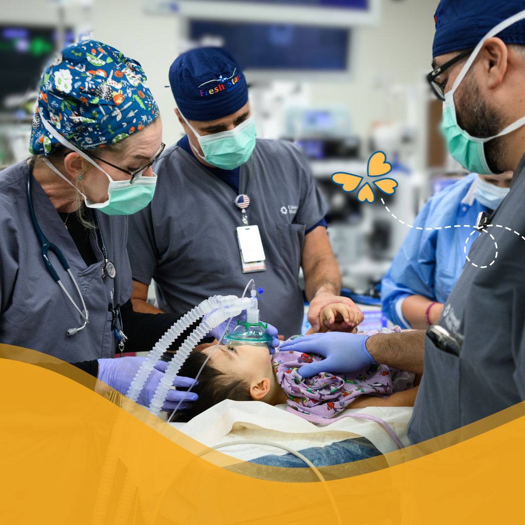 Our world-class surgeons and medical teams are committed to the best possible outcome, no matter how long it takes. If you like what we do, share what we do and help us reach children in need of life-changing surgeries. 🦋 #FreshStartSurgicalGifts #SanDiegoNonProfit