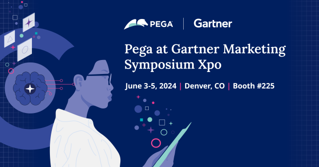 mikaelroth's tweet photo. My coworkers and I will be at Booth #225 at the Gartner Marketing Symposium Xpo here in Denver! Come meet our team, see the latest features of Pega’s Customer Decision Hub come to life, and explore our digital library. Sign up to schedule a meeting. https://t.co/8Gt3vT8FL6 https://t.co/gG4oyPtH0D