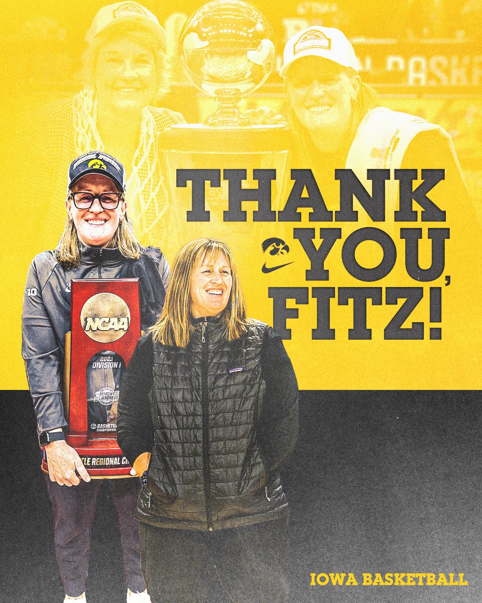 Incredible Strategist. Incredible Coach. Jenni Fitzgerald announces her retirement ⤵️ spr.ly/6015dLz0t @jenfitz21 x #Hawkeyes