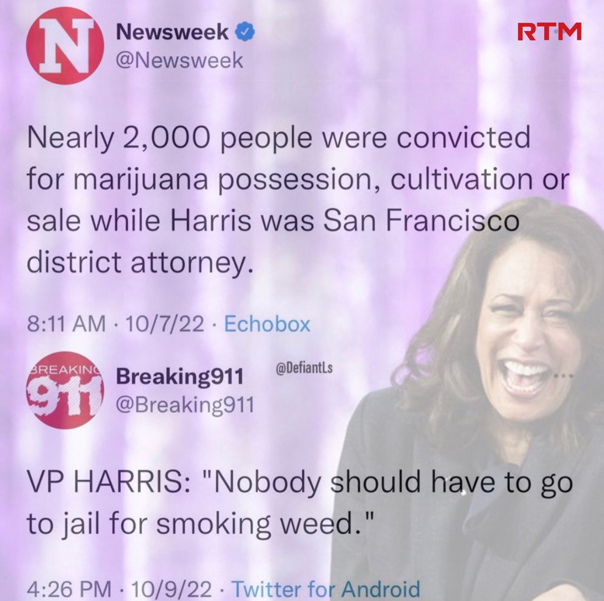 Kamala Harris is most definitely a cop. And not the good kind.