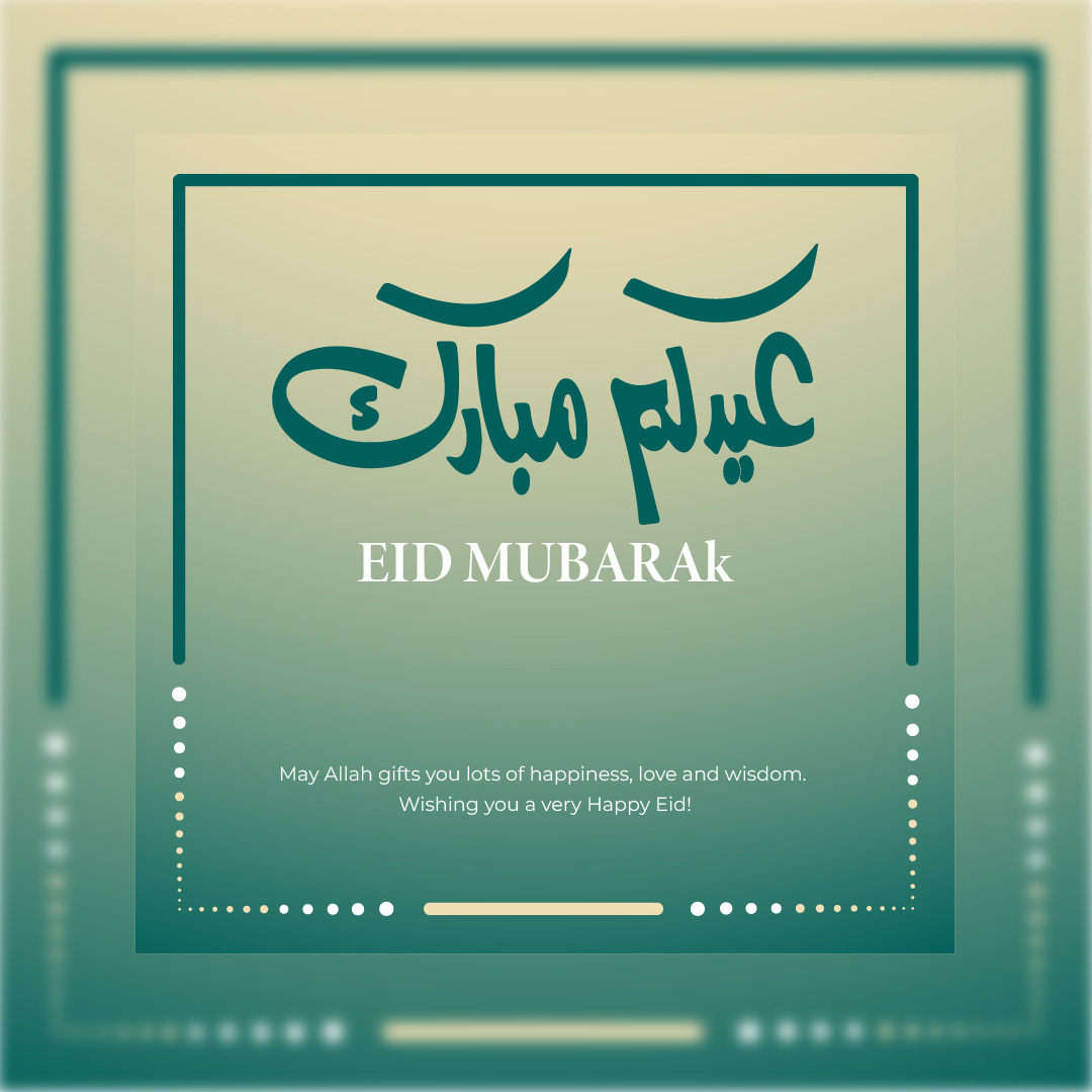 Wishing you a joyous Eid Mubarak filled with delicious treats, warm laughter, and blessings from above.

If you need any kind of design social media posts, and more, I'm here to help!. I'll do my best to bring your vision to life!
