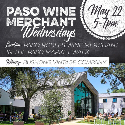 Jason Bushong grew up in the 80's doing what most kids were doing: collecting vinyl, listening to Duran Duran, and discovering his passions that eventually led to Bushong Vintage Company. Enjoy a flight of their wines tonight at Paso Wine Merchant!⁠ pasowine.com/events/paso-wi…